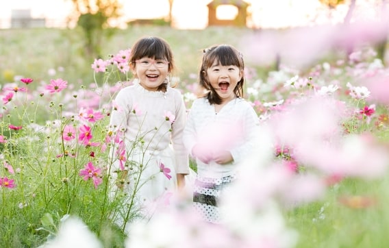 動物とのふれあい